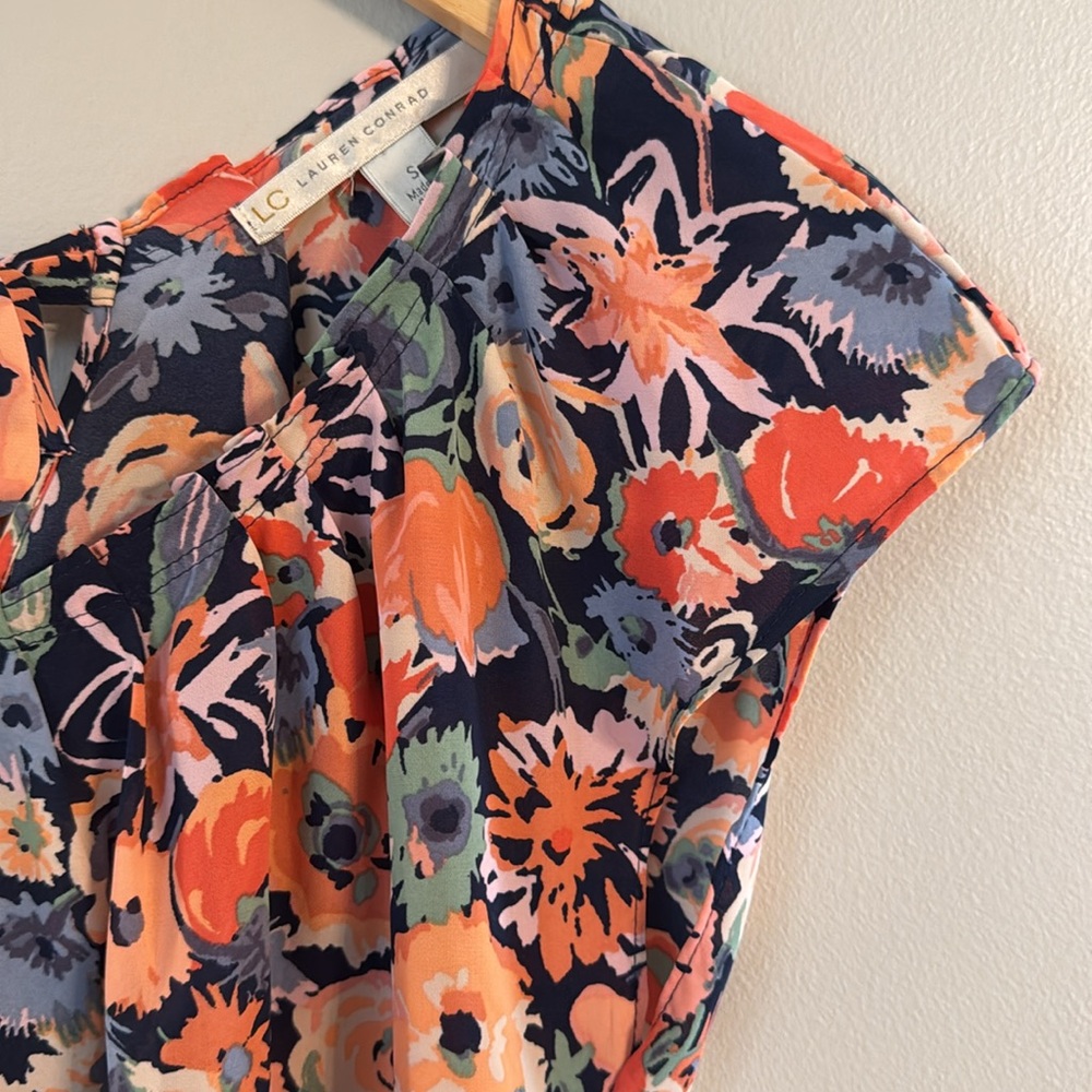 Floral Women's Top - Multicolor - Picture 7 of 7